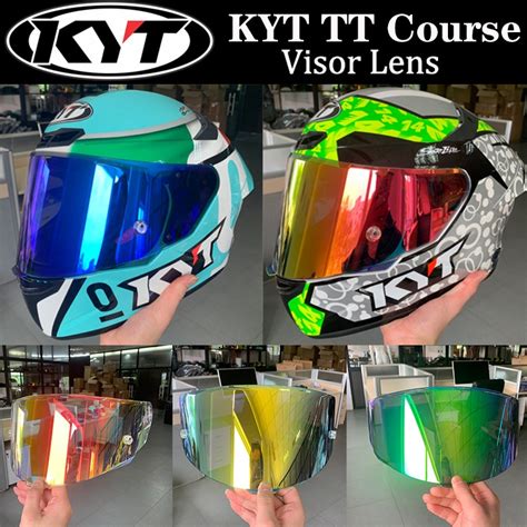 Jual Original Visor Kyt Tt Course All Merk Visor Kyt Tt Course Iridium