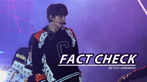 4K 231021 NCT127 FACT CHECK 불가사의 不可思議 팩트체크 정우 직캠 BUSAN ONE ASIA