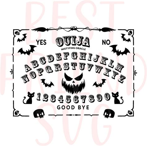 Ouija Board Svg Ouija Spirit Board Design Spirit Board Svg Ouija Svg