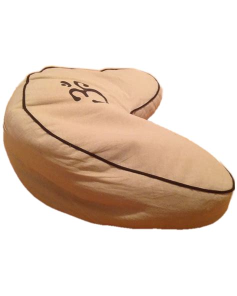 Crescent Zafu Meditation Yoga Cushion Yoga 2 Yog