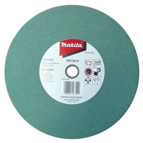 B 51976 MAKITA Disc Abraziv Pentru GB801 K120 205x15 88x19mm Metal