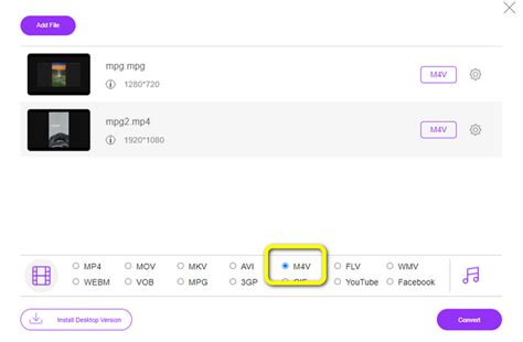 C Mo Convertir Mpg A M V En Mac Y Usar La Herramienta En L Nea