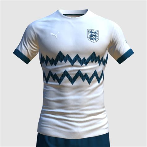 England Euros 2024 Home Kit Alternate FIFA 23 Kit Creator Showcase