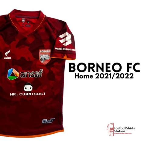 Jual Jersey Borneo Fc Home Nameset Terens Puhiri Size M