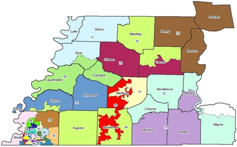 Tn State House District Map - Sibyl Fanechka