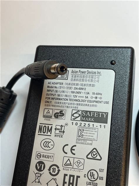 Replacement For V A Ac Adaptor Power Supply For Sharp Aquos Tv Llc