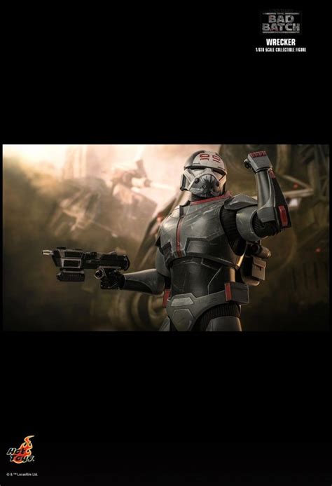 Wrecker Aus Der Computeranimationsserie Star Wars The Bad Batch Von Hot Toys TMS0989
