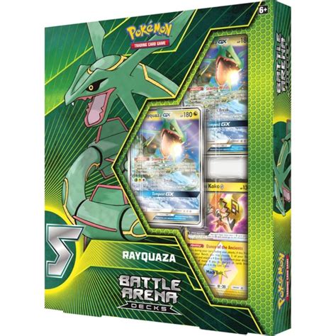 Pokemon TCG: Battle Arena Deck Rayquaza-Gx | 2 Foil Cards | 1 Foil Prism Star Card | Walmart Canada