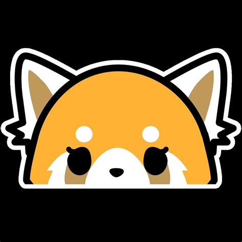 Peeker Anime Peeking Sticker Car Window Decal Pk414 Aggretsuko Dog