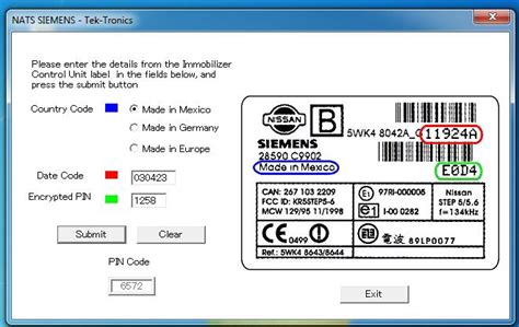 How To Use Nissan Nats Calculator To Calculate Pin Code For Nissan