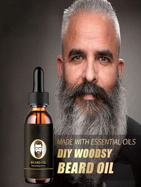 Men Nourishing Beard Growth Oil Natural Beard Growth Enhancer Thicker Oil Shein Usa