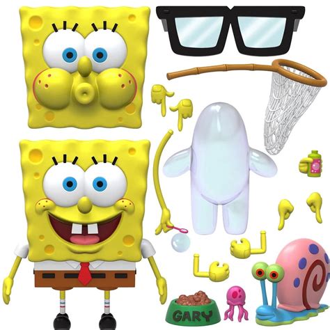 Spongebob Squarepants Ultimates Spongebob 7 Inch Action Figure