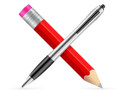 Premium Vector Pencil And Pen Icon