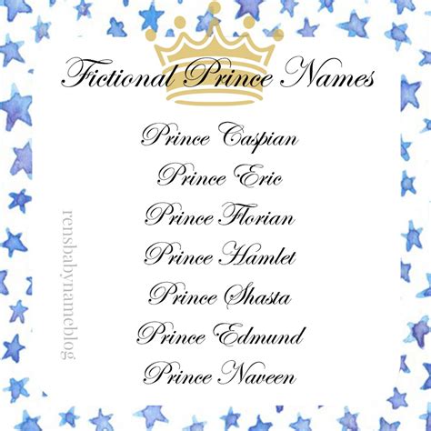 Disney Prince Names List And Pictures