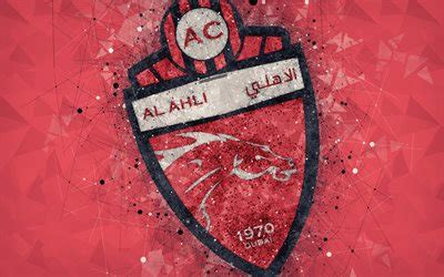 Télécharger fonds d écran Shabab Al Ahli Dubaï FC 4k art géométrique