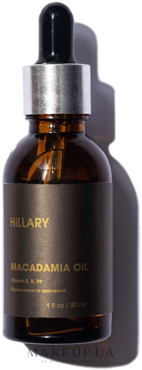 Hillary Organic Cold-Pressed Macadamia Oil - Органическое ...
