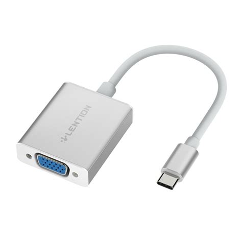 Lention Usb C To Vga Adapter Type C To Vga Cable Converter For Macbook