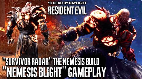 Dead By Daylight Nemesis Blight Skin Gameplay Haunted By Daylight