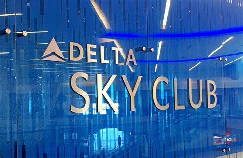 Atlanta Delta Sky Club Entrance Sign F Terminal International Eye Of