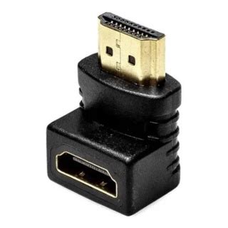 Adaptador Curva Hdmi Em L 90 Graus Macho X Femea Tv Parede Shopee Brasil