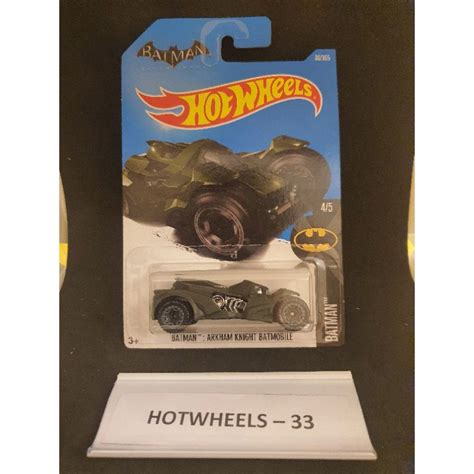 Hot Wheels Batman Arkham Knight Batmobile Shopee Malaysia