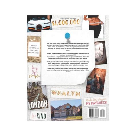 Buy 2022 Vision Board Clip Art Book Create Powerful Vision Boards From