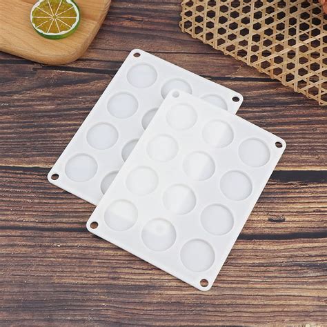 1PC Wax Seal Stamp Silicone Mold Mat With 12 Cavity Mould Pad For DIY