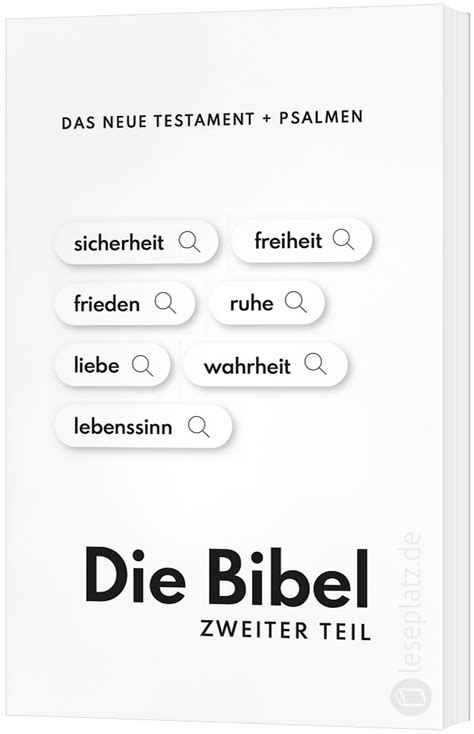 Elberfelder Das Neue Testament Mit Psalmen