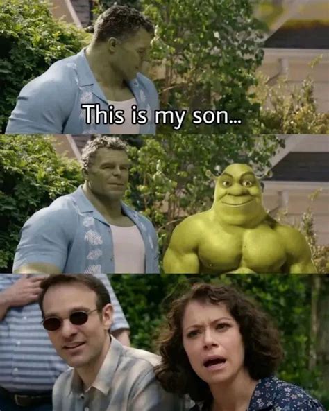 Marvel Hulk son the shrek : r/Trailerclub