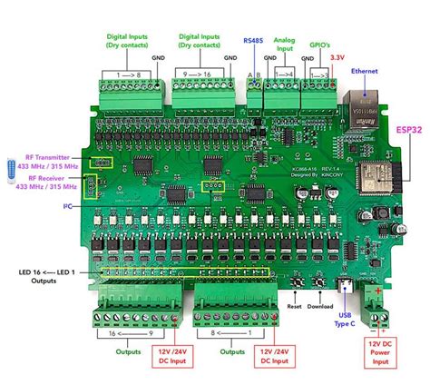 KinCony KC868 A16 Devices Esphome Io