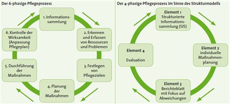 Darstellung Des Phasigen Und Phasigen Pflegeprozesses