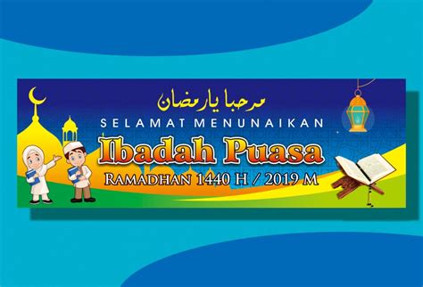 Detail Desain Spanduk Ramadhan Koleksi Nomer