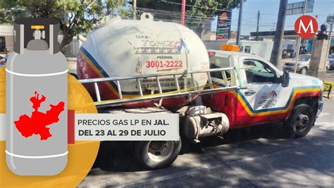 Precios Del Gas LP En Jalisco Del 23 Al 29 De Julio Grupo Milenio