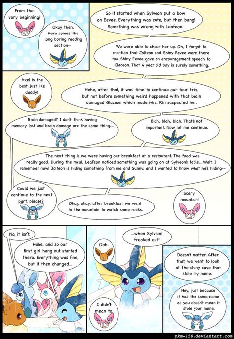 Es Special Chapter Page Eeveelution Squad Comic Fury Comic