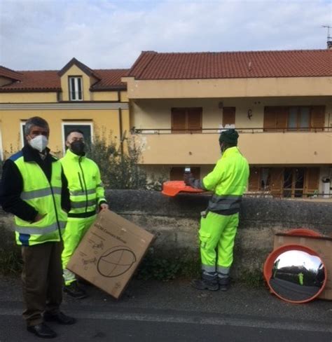 Il Vescovado Costa D Amalfi Anas Sostituisce Specchi Parabolici