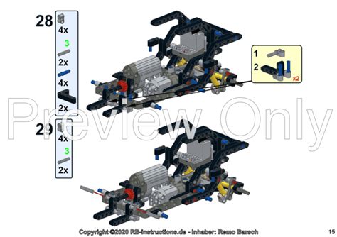 LEGO MOC Dodge Charger as RC-Version with Power Functions (42111) by RB ...