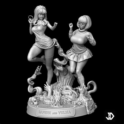 Archivo D Classic Lingerie Version Daphne And Velma D Printable STLModelo Para Descargar