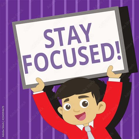 Stay Focused Clipart