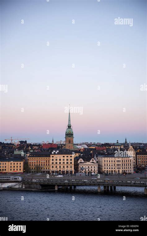 Stockholm skyline, Sweden Stock Photo - Alamy