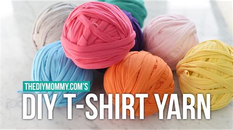 How To Make Continuous T Shirt Yarn From Knit Jersey Fabric Youtube