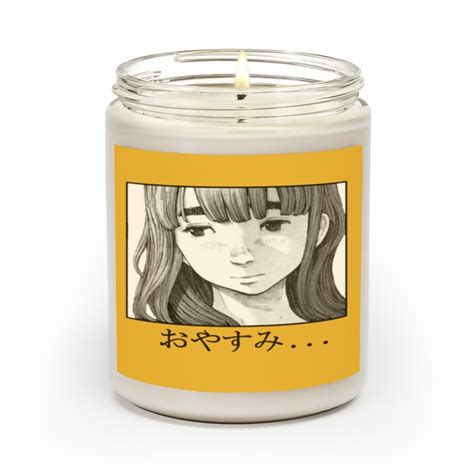 Oyasumi Punpun Aiko Tanka Goodnight Anime Aesthetic Scented Candles