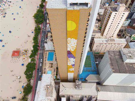 Grafite Mais Alto Do Brasil Ser Feito Em Edif Cio De Balne Rio