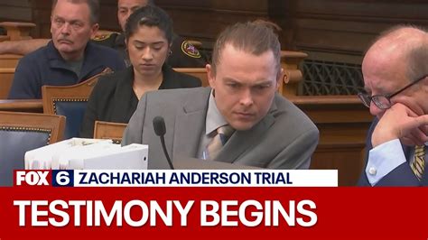 Zachariah Anderson Trial Kenosha Detective Opens Testimony Fox6 News