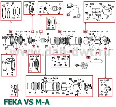 DAB FEKA VS 550 M A инструкция