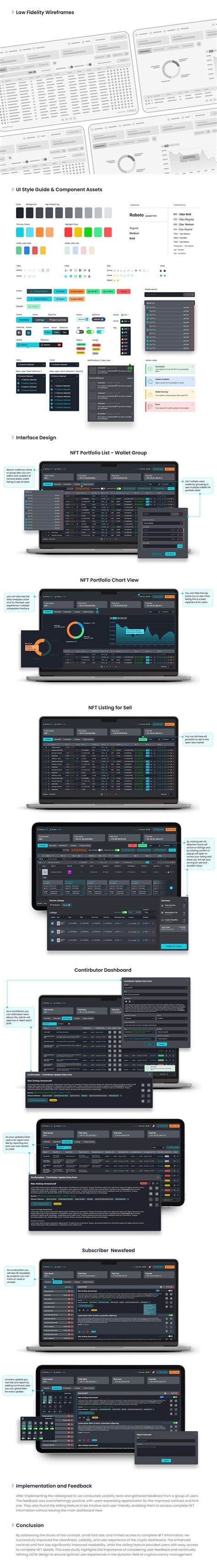 WGMI I NFT Dashboard On Behance