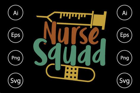 2 Nurses Squad Designs Graphics