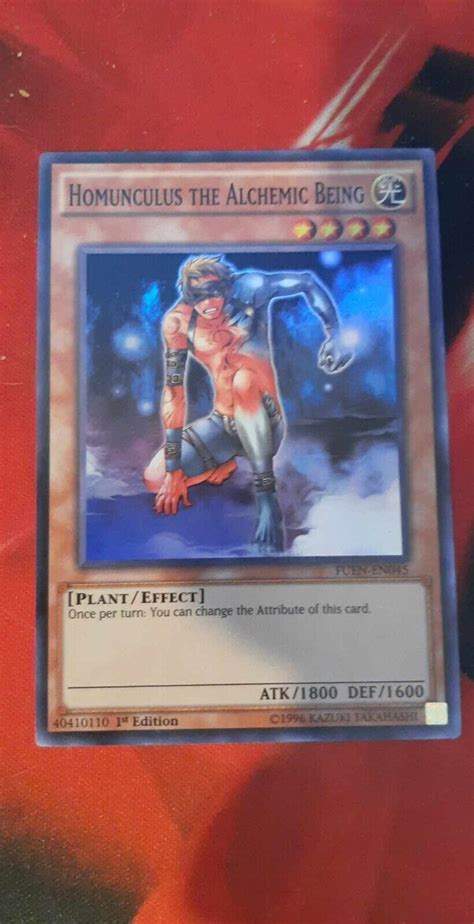 Yu Gi Oh Tcg Homunculus The Alchemic Being Fusion Enforcers Fuen En