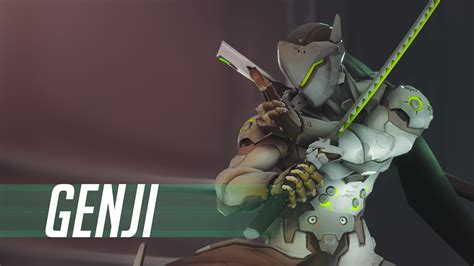 Genji From Overwatch Hd Wallpaper By Ferexes