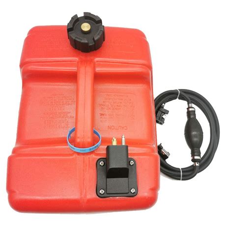 Buy Gallon Portable Boat Outboard Motor Fuel Tank With Hose Pump