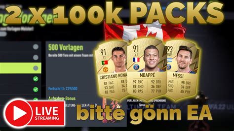 FIFA 22 ULTIMATE TEAM DE MBAPPE Im 100K PACK GEZOGEN YouTube